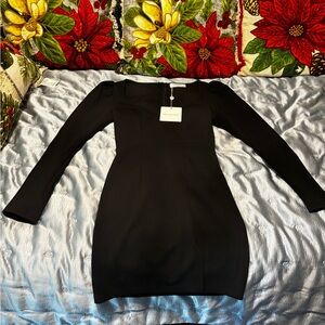 Hello Molly Classic Black Long Sleeve Dress